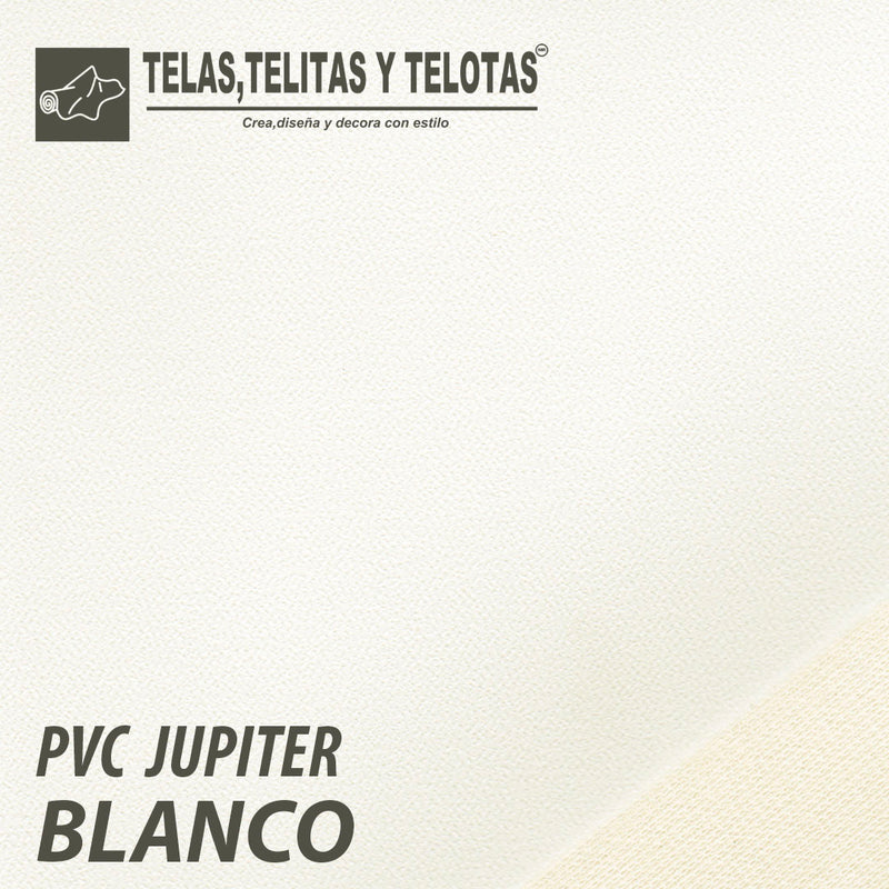 PVC JUPITER BLANCO / Rollo de 40 Mts.