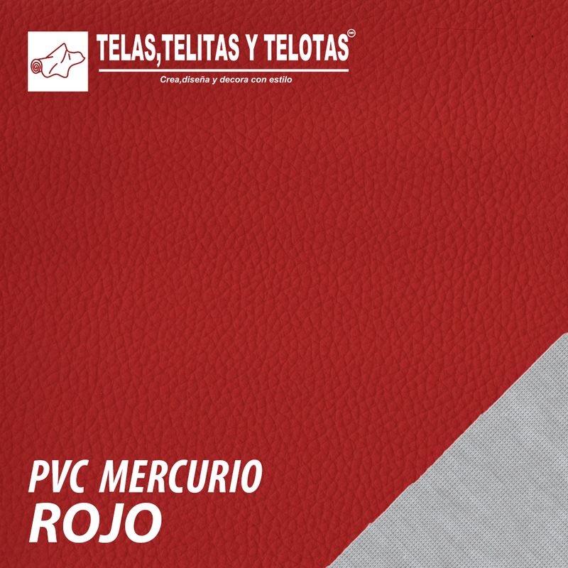 PVC MERCURIO ROJO  / Rollo de 40 Mts.