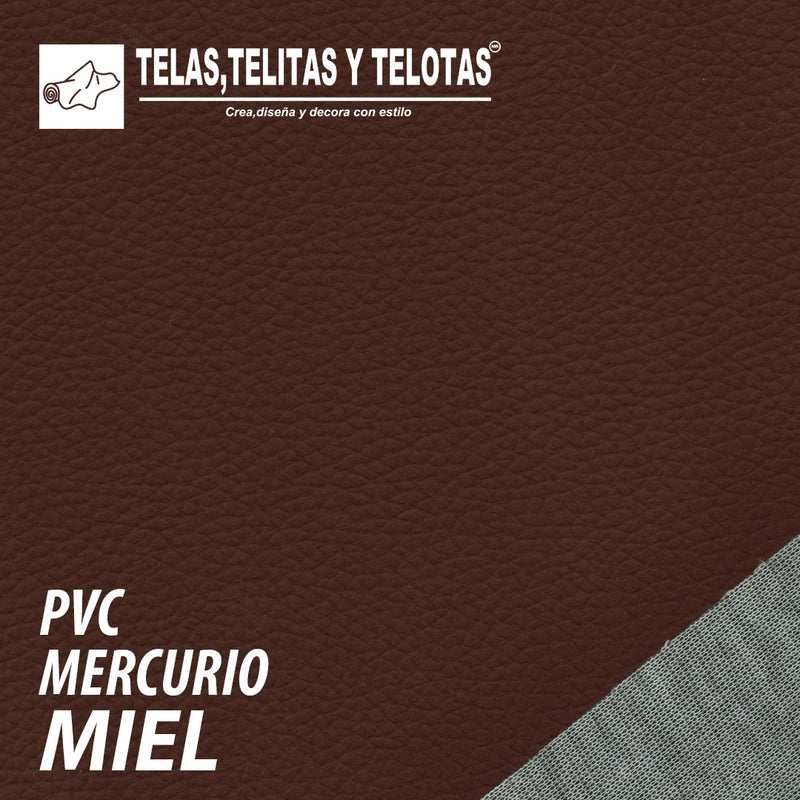 PVC MERCURIO MIEL / Rollo de 40 Mts.