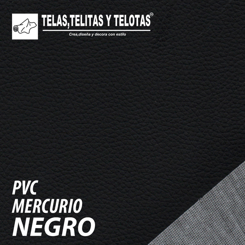 PVC MERCURIO NEGRO / Rollo de 40 Mts.